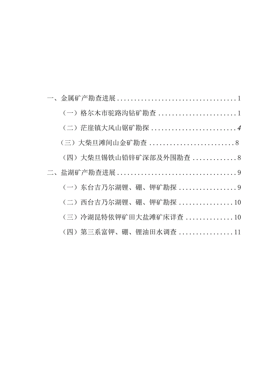 青海省海西州境内主要地勘项目.docx_第2页