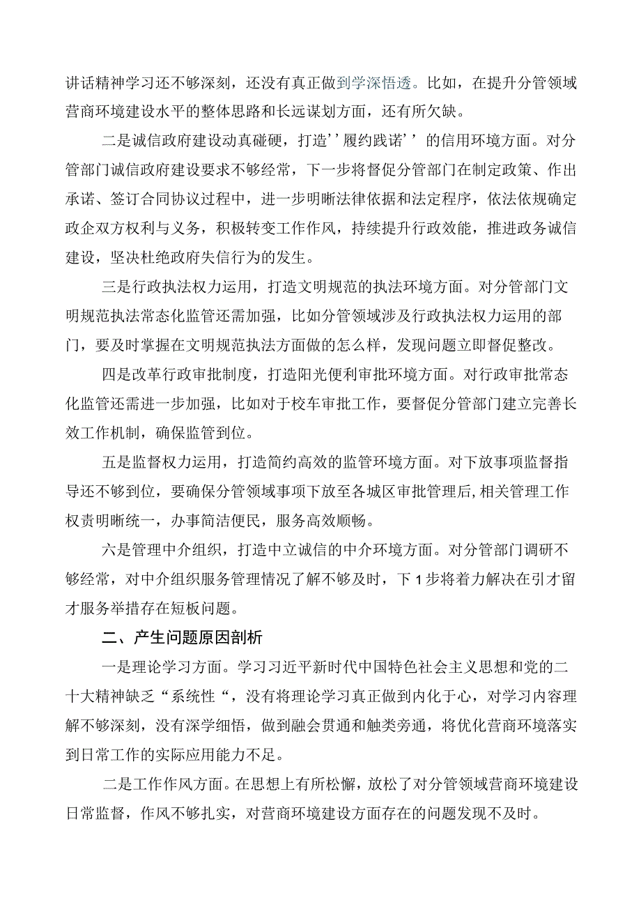 （10篇）2023年主题教育个人检视发言提纲.docx_第2页