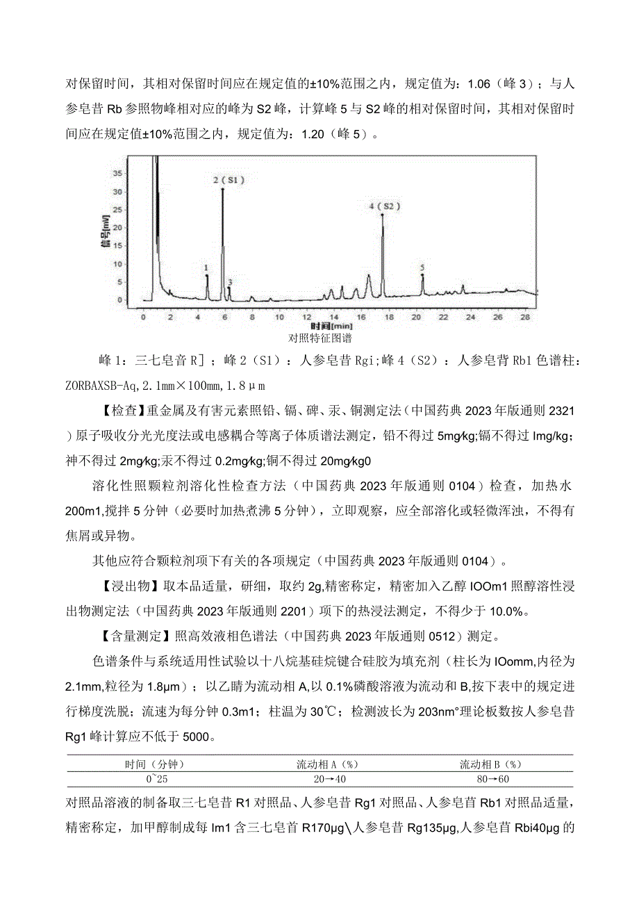 黑龙江省中药三七粉配方颗粒.docx_第2页