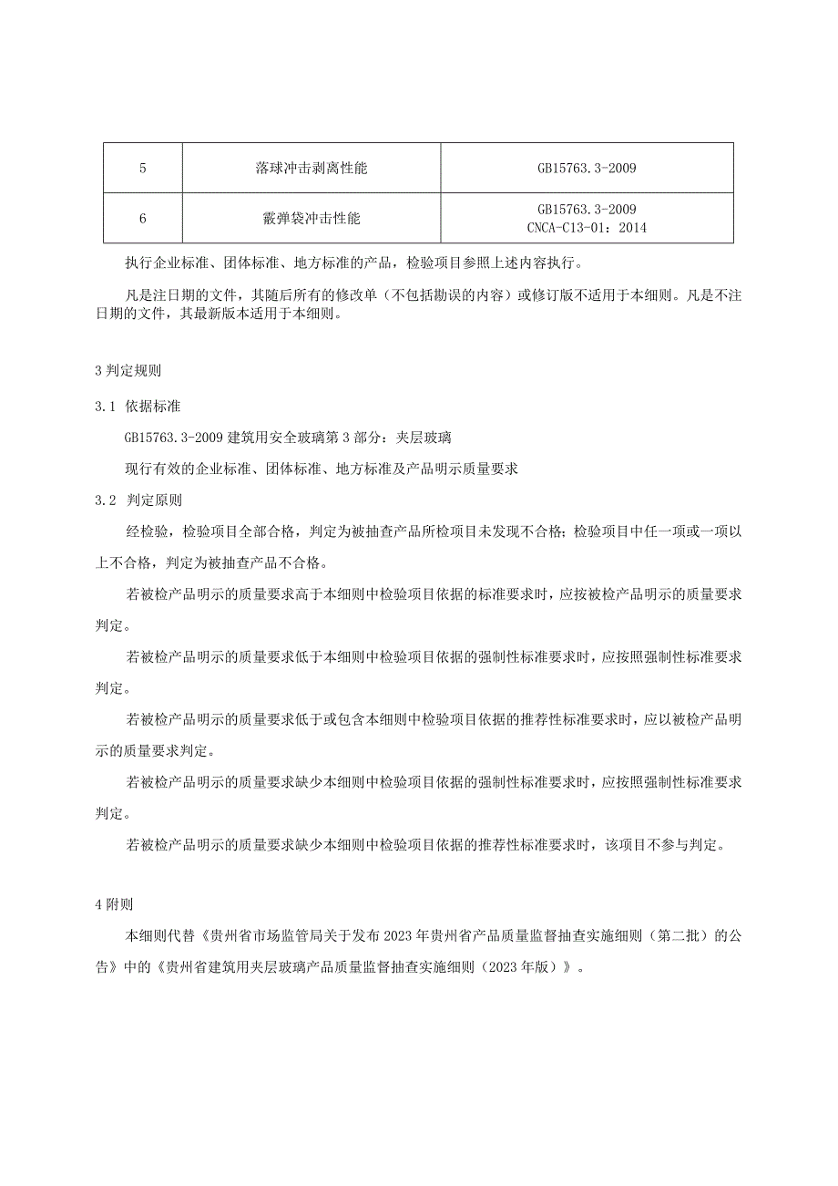 贵州省建筑用夹层玻璃产品质量监督抽查实施细则（2023年版）.docx_第2页