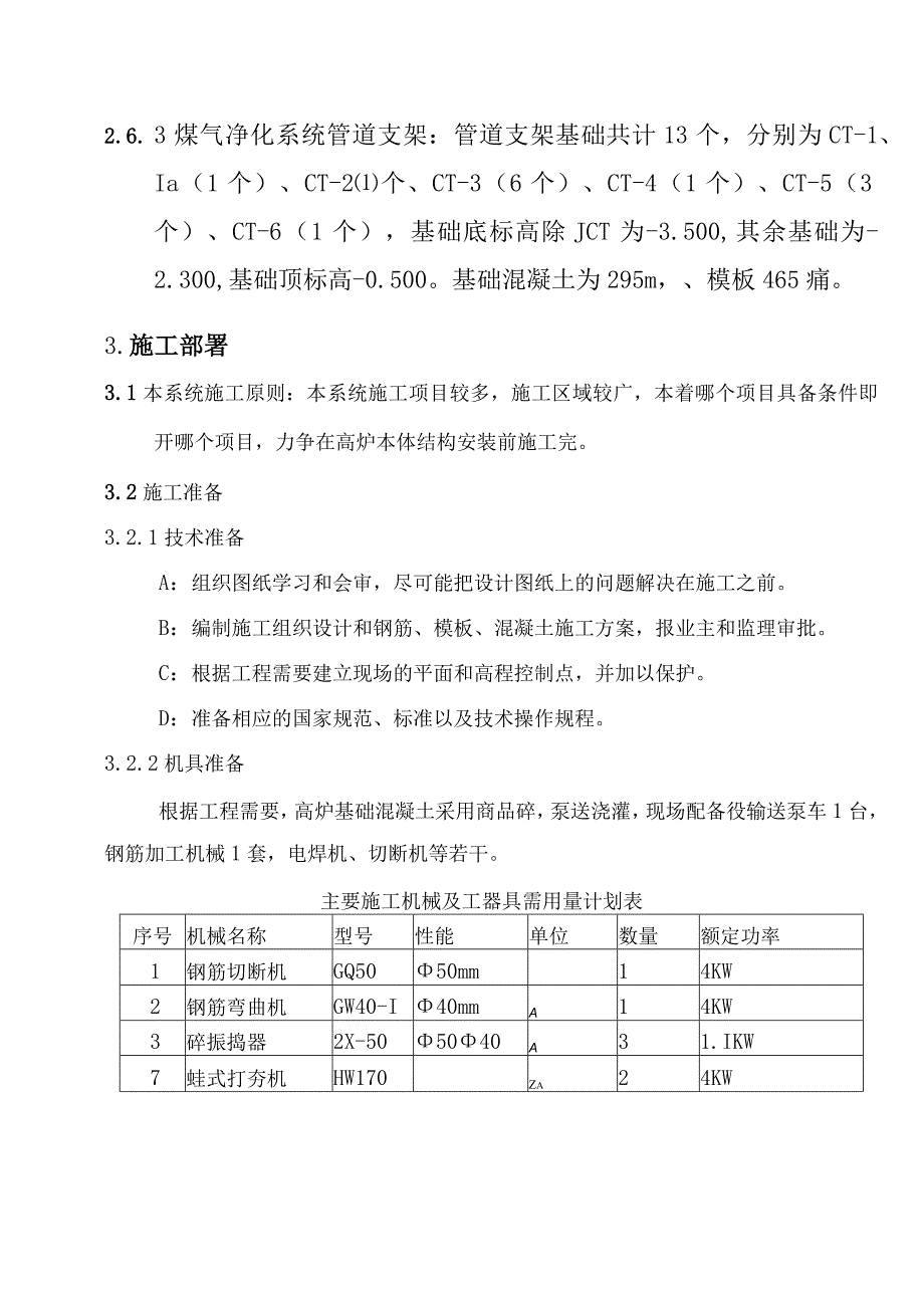 高炉煤气净化系统工程施工组织设计方案纯方案26页.docx_第3页