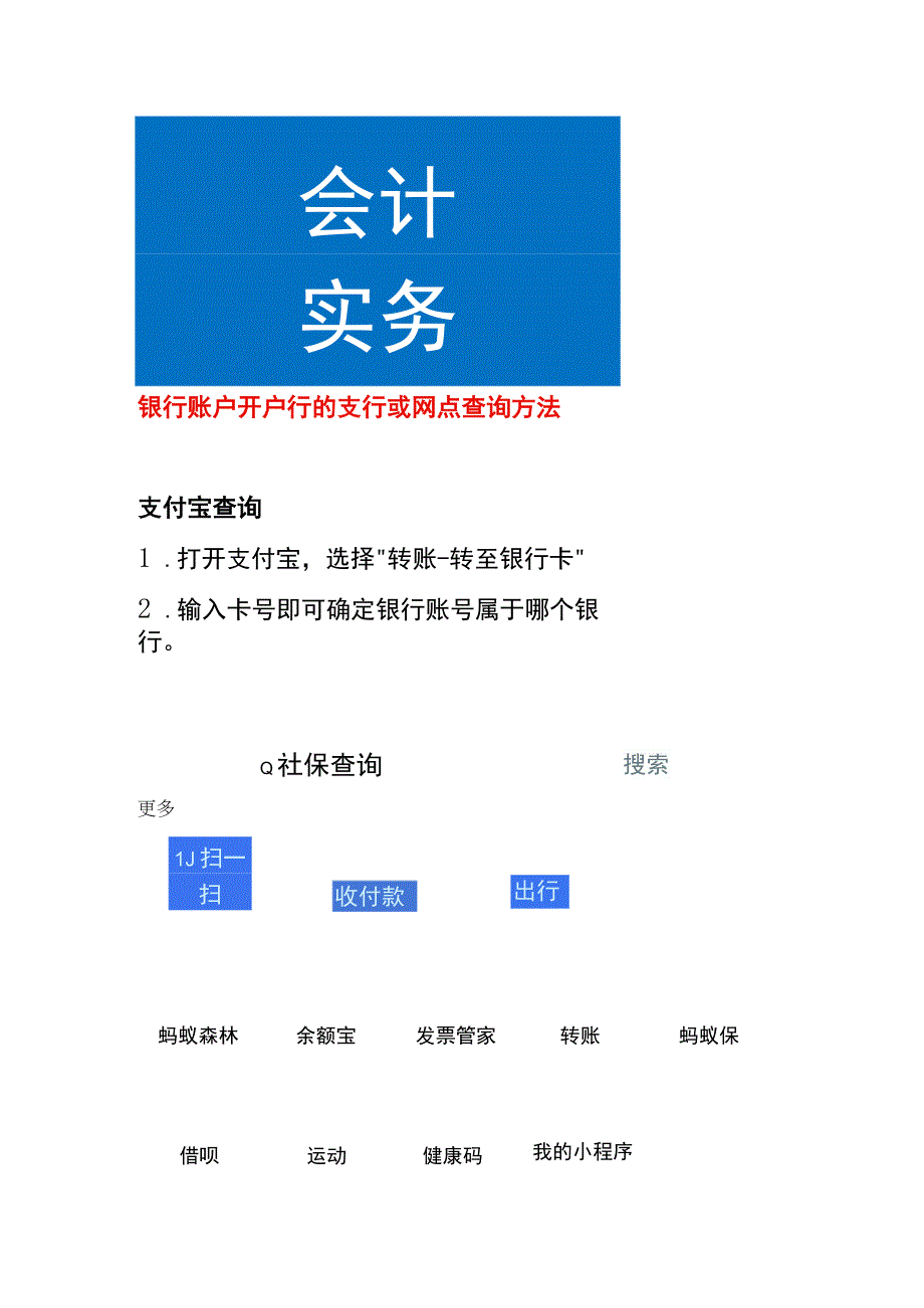 银行账户开户行的查询方法.docx_第1页