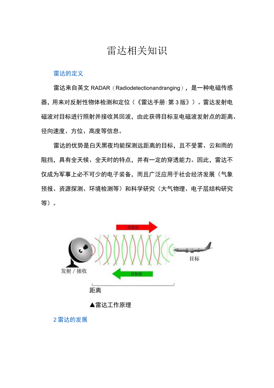 雷达相关知识.docx_第1页