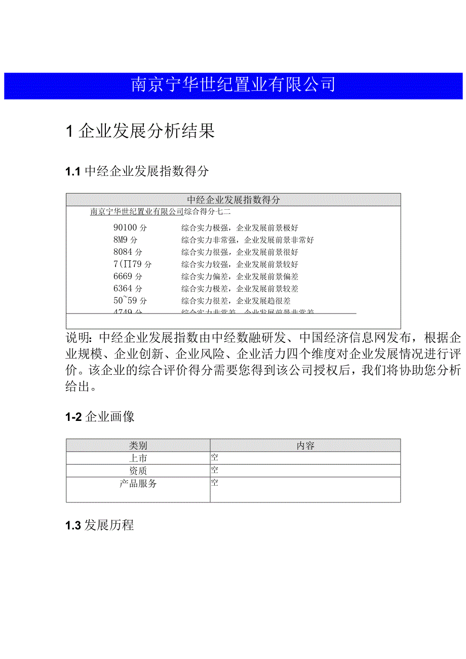 南京宁华世纪置业有限公司介绍企业发展分析报告.docx_第2页