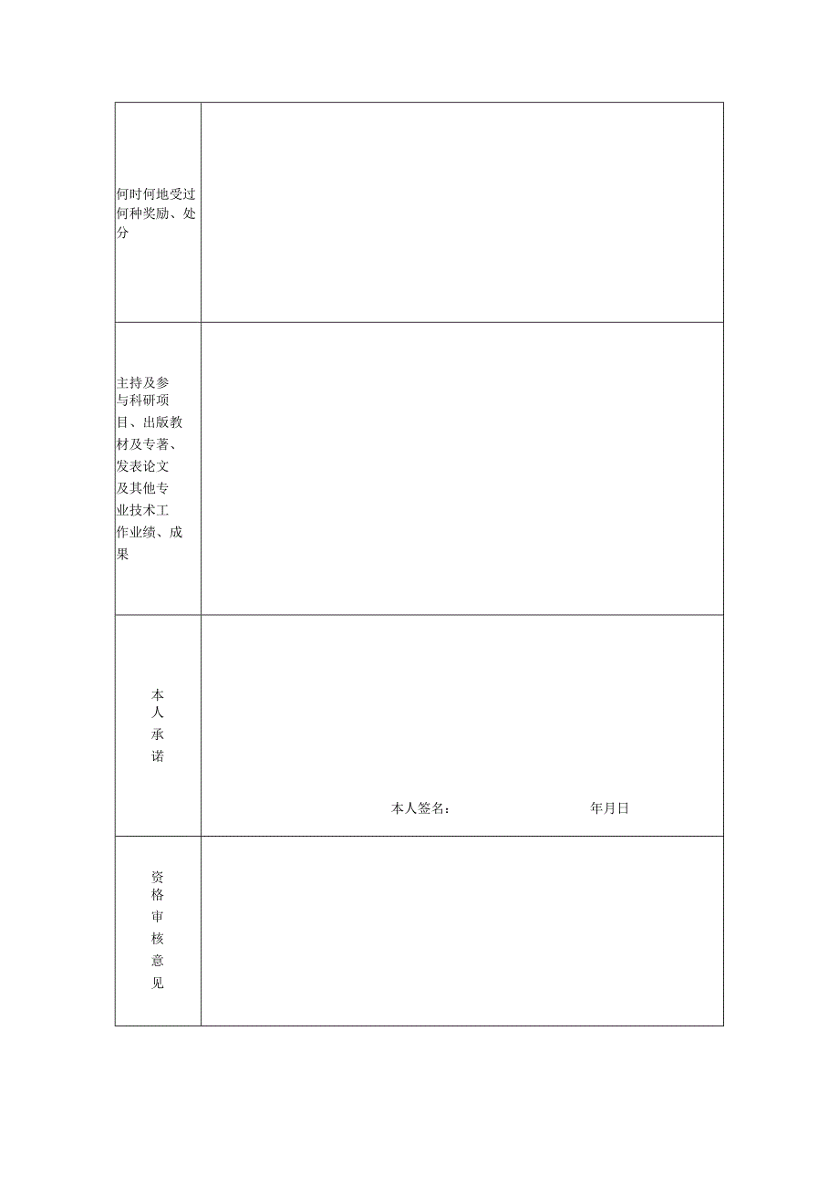 博士研究生应聘报名登记表.docx_第2页