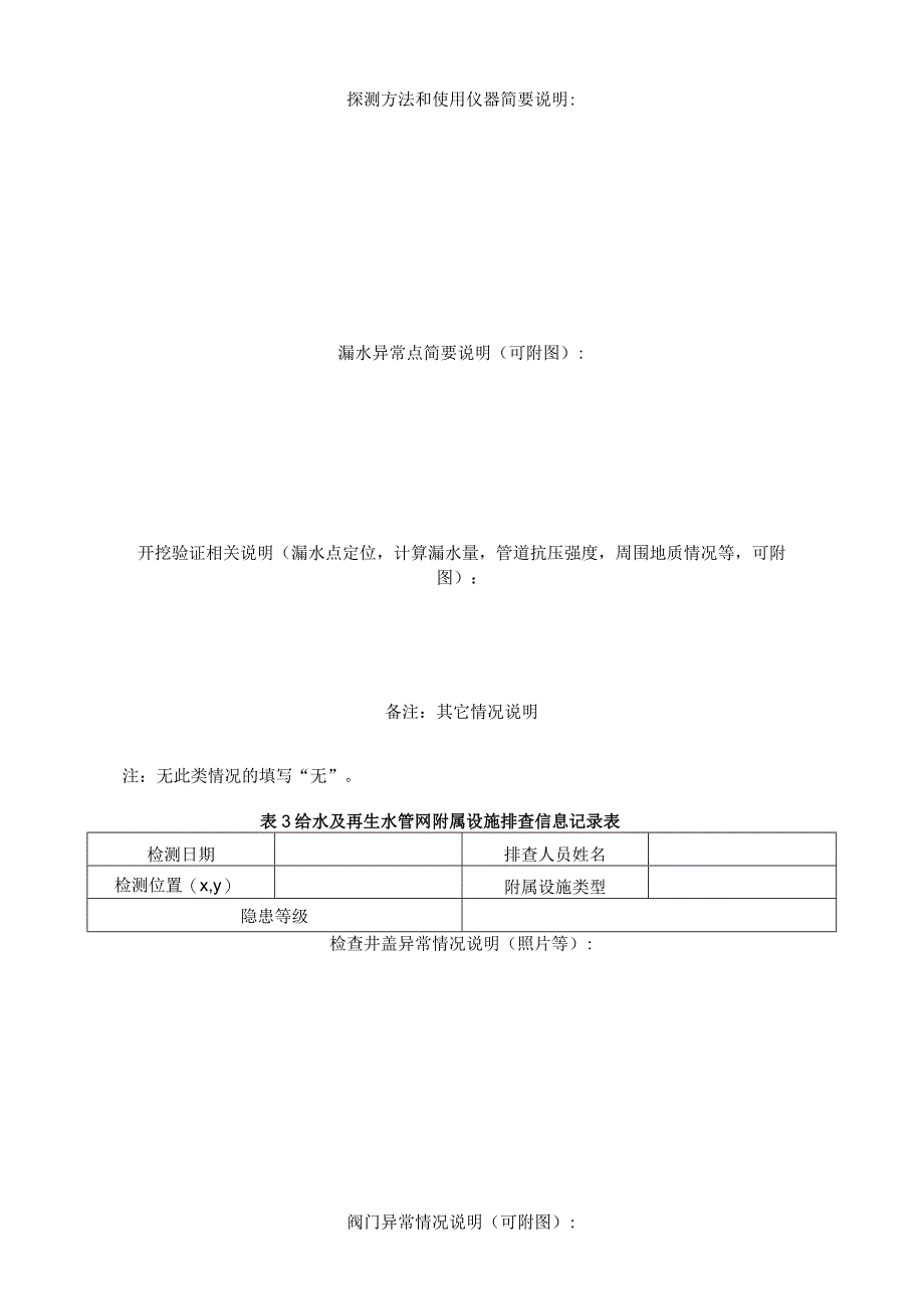 地下给水及再生水设施信息记录及隐患分类评定表.docx_第2页