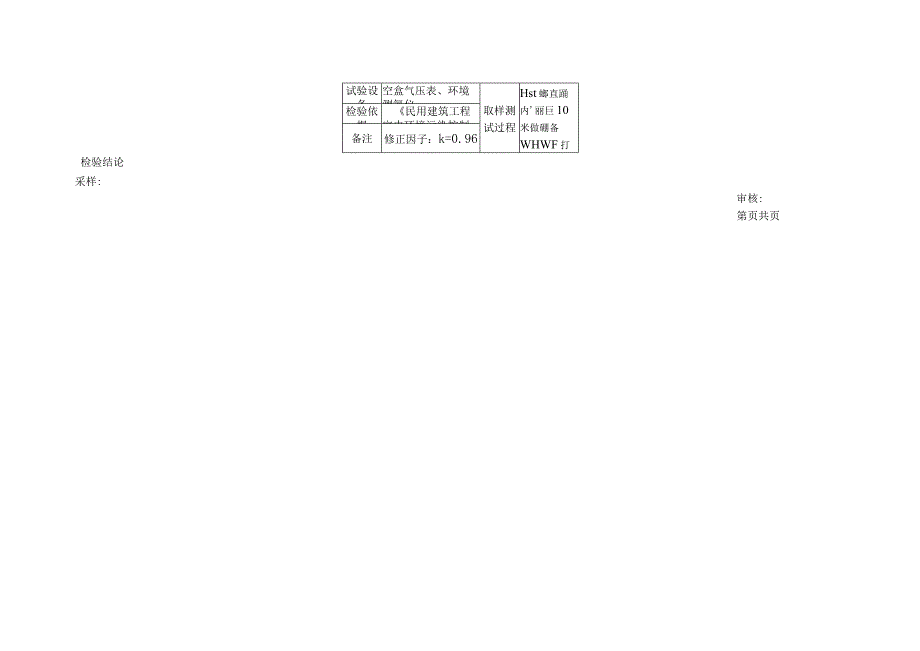 土壤中氡浓度检测现场采样记录表.docx_第2页