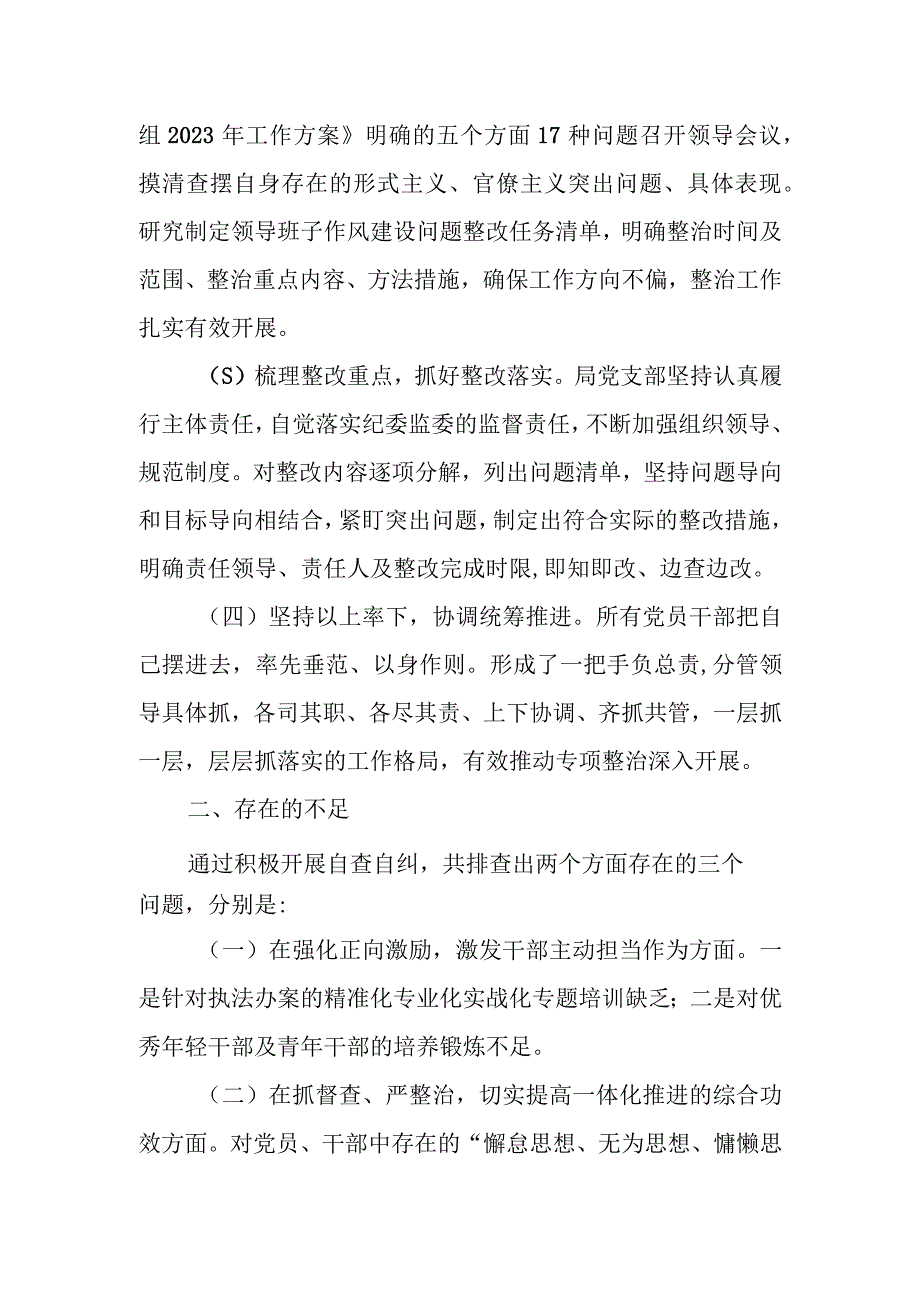 某县人民政府办公室开展形式主义官僚主义突出问题专项整治工作情况报告.docx_第3页