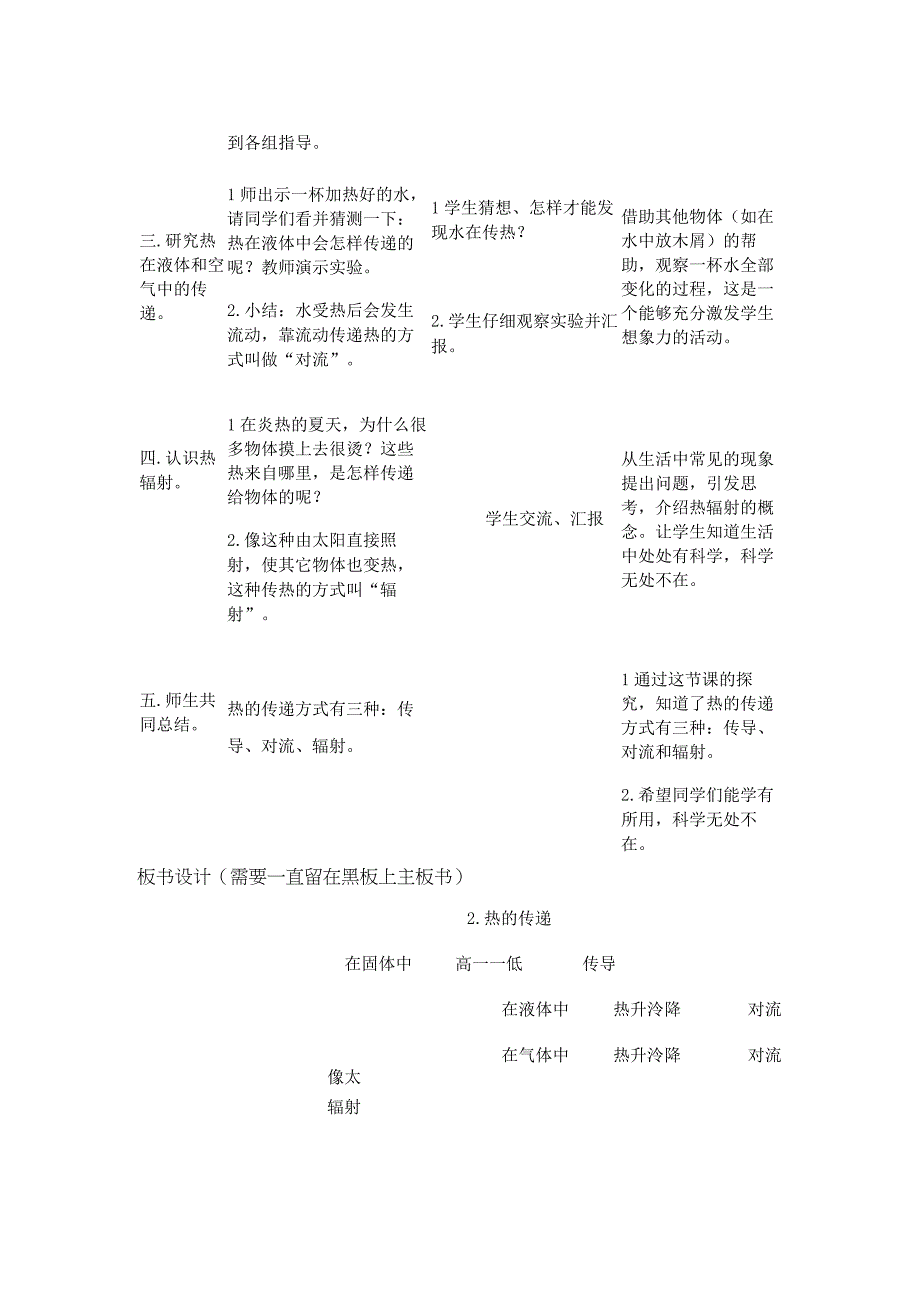 四年级科学《热的传递》教案.docx_第2页