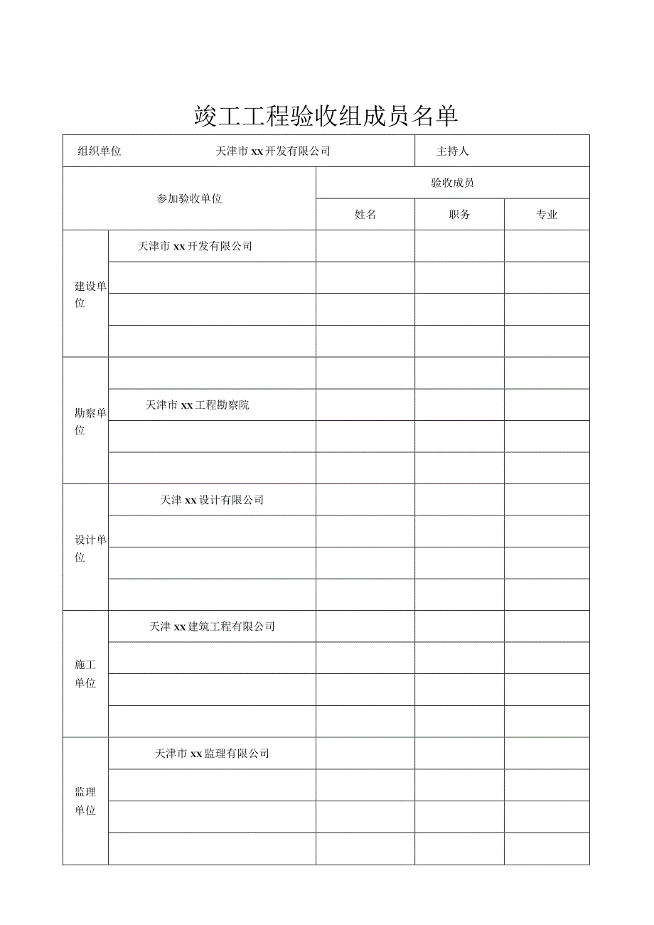 工程竣工验收报告通用模板.docx_第2页