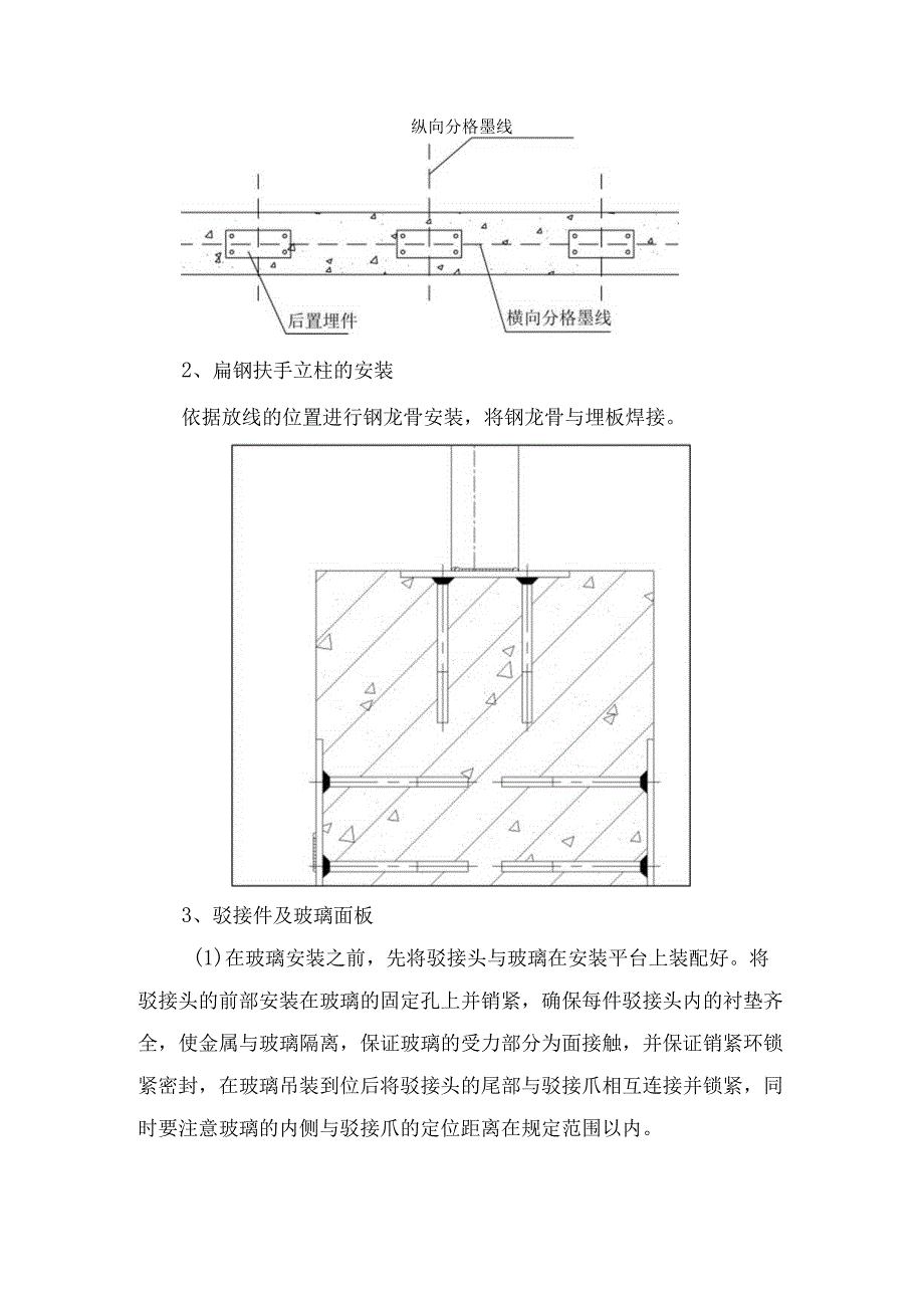 玻璃栏板施工方案及工艺.docx_第2页