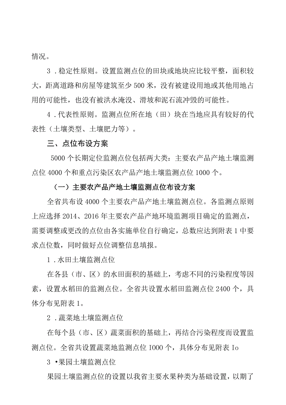 福建省农产品产地环境长期定位监测工作方案.docx_第2页