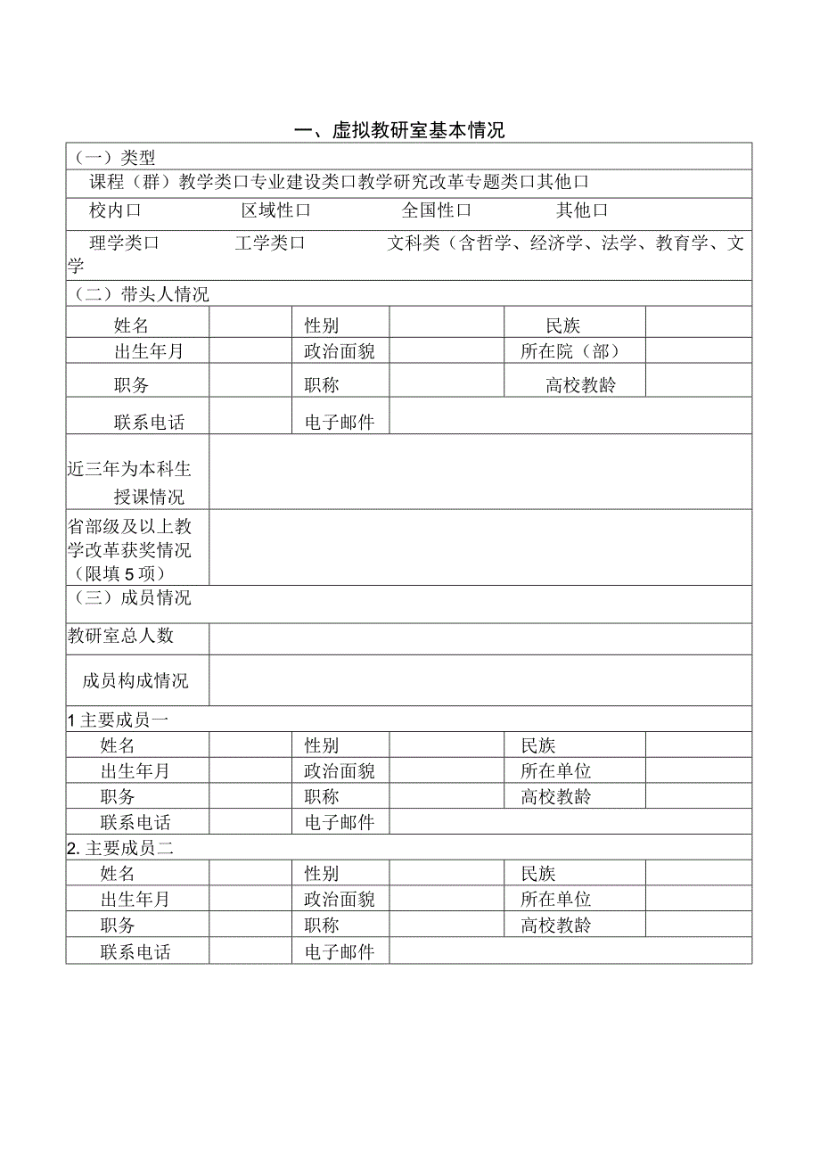 虚拟教研室建设试点申请书.docx_第2页