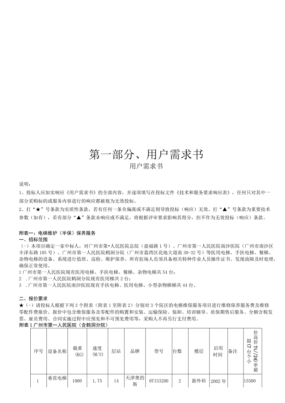 第一部分、用户需求书.docx_第1页