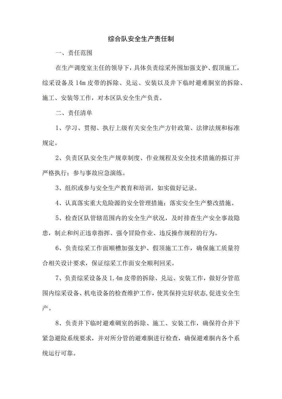 综合队安全生产责任制.docx_第1页