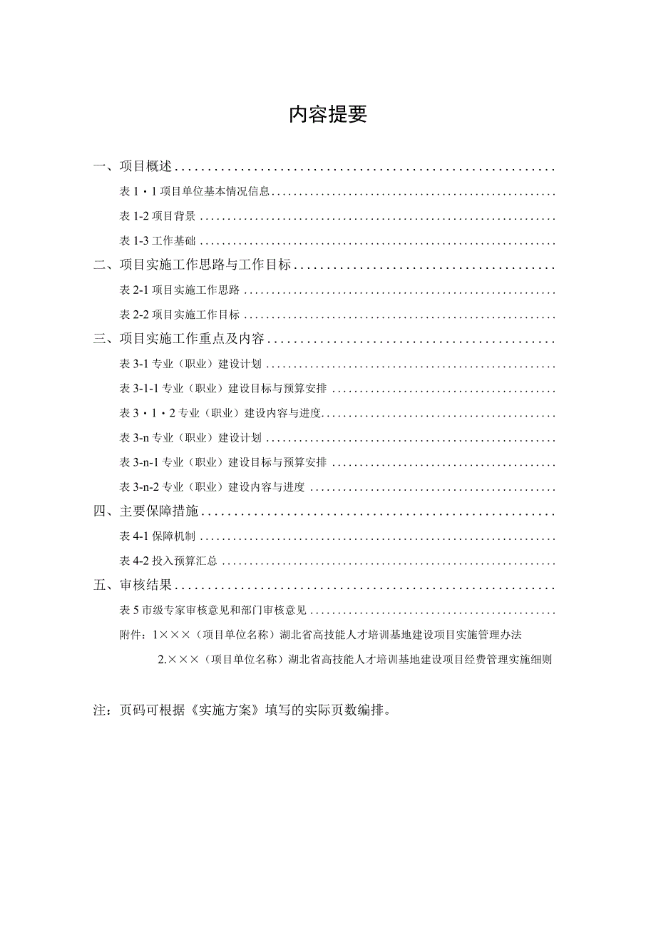 湖北省高技能人才培训基地建设项目实施方案.docx_第3页