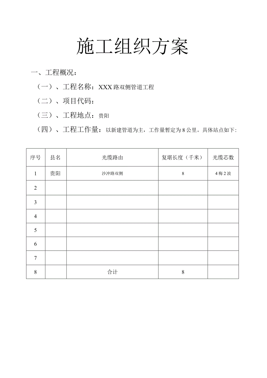 通信工程管道施工组织设计.docx_第2页