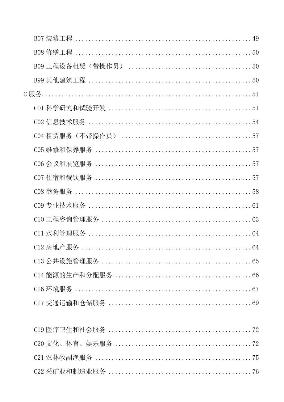 青岛市政府采购面向中小企业采购品目指导目录0版.docx_第3页