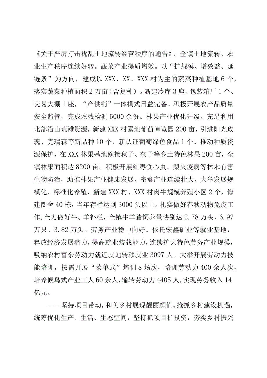 镇人民政府2023年工作报告.docx_第2页