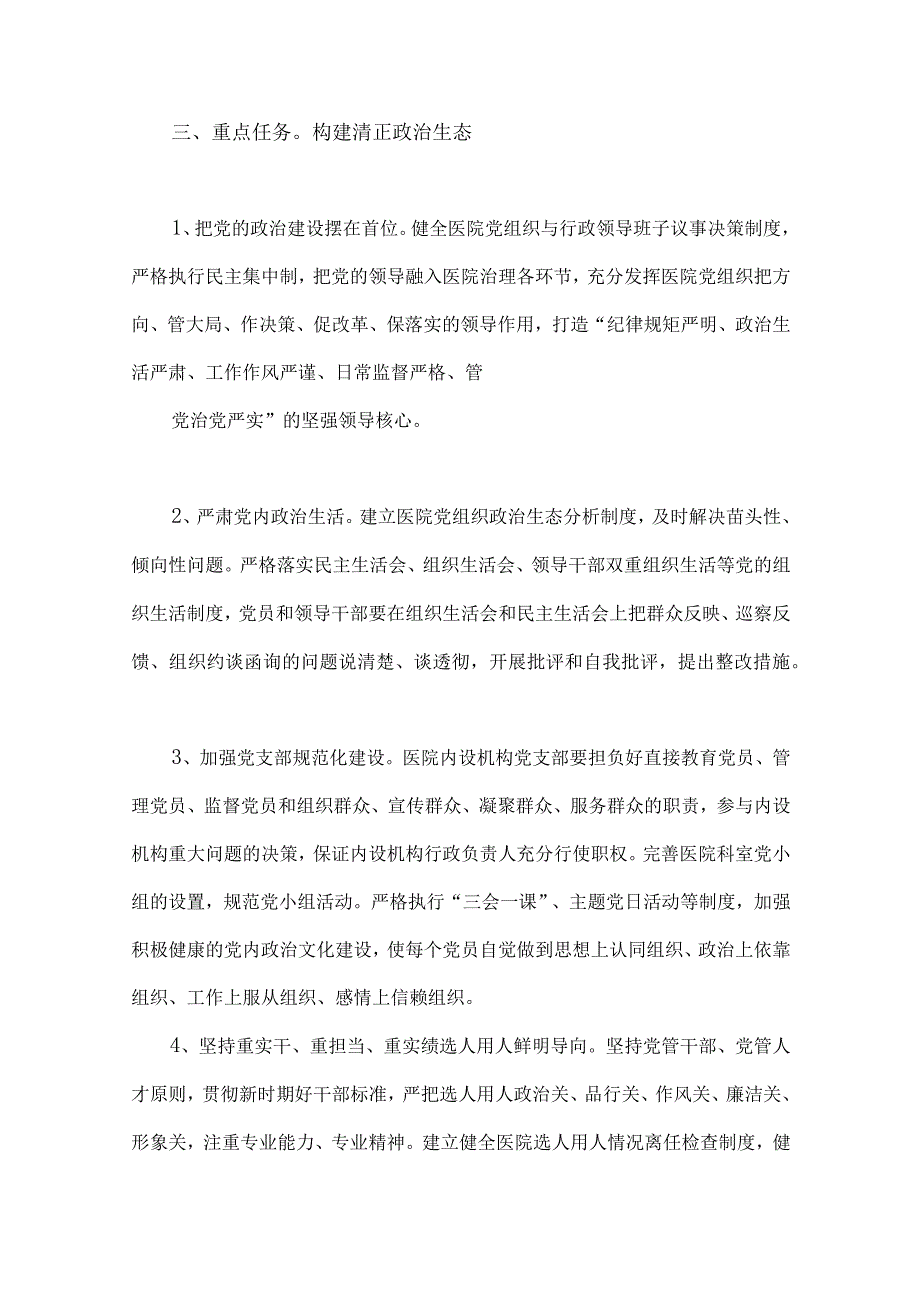 2023年医药领域腐败作风问题专项行动集中整改工作专项治理方案、工作总结、自查自纠报告、工作实施方案（六篇）供参考.docx_第3页