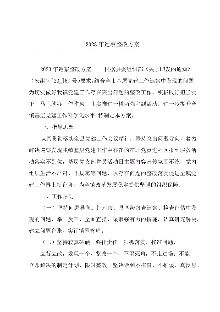 2023年巡察整改方案.docx_第1页