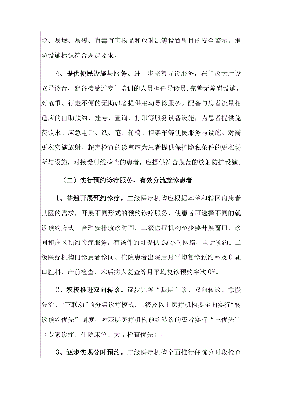 2023实施改善医疗服务行动计划工作方案.docx_第3页