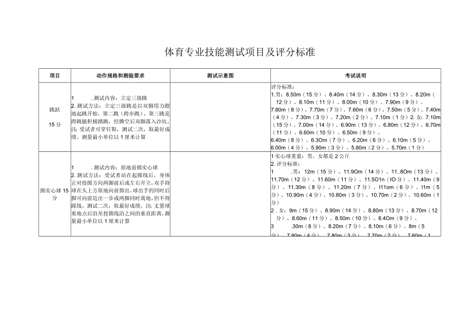 音乐专业技能测试项目及评分标准.docx_第2页