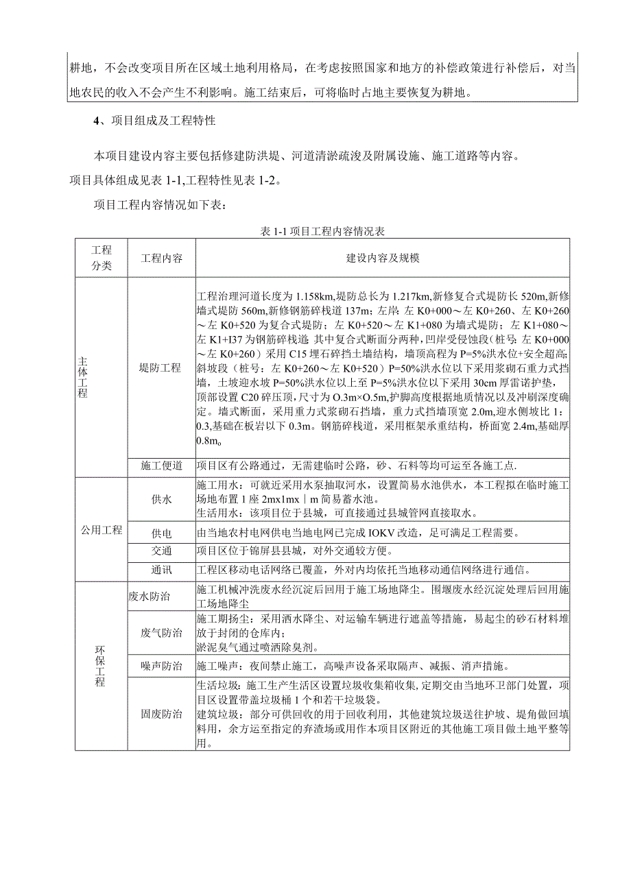 锦屏县三江六岸小江龙梗河段综合治理工程环评报告.docx_第3页