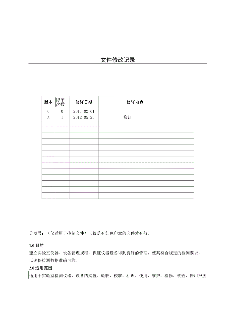 KJWI-QA-37 实验室仪器设备管理制度作业指导书.docx_第1页