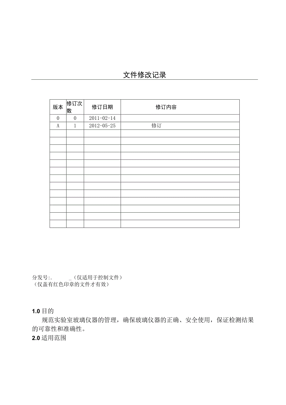 KJWI-QA-34 实验室玻璃仪器管理制度作业指导书.docx_第1页