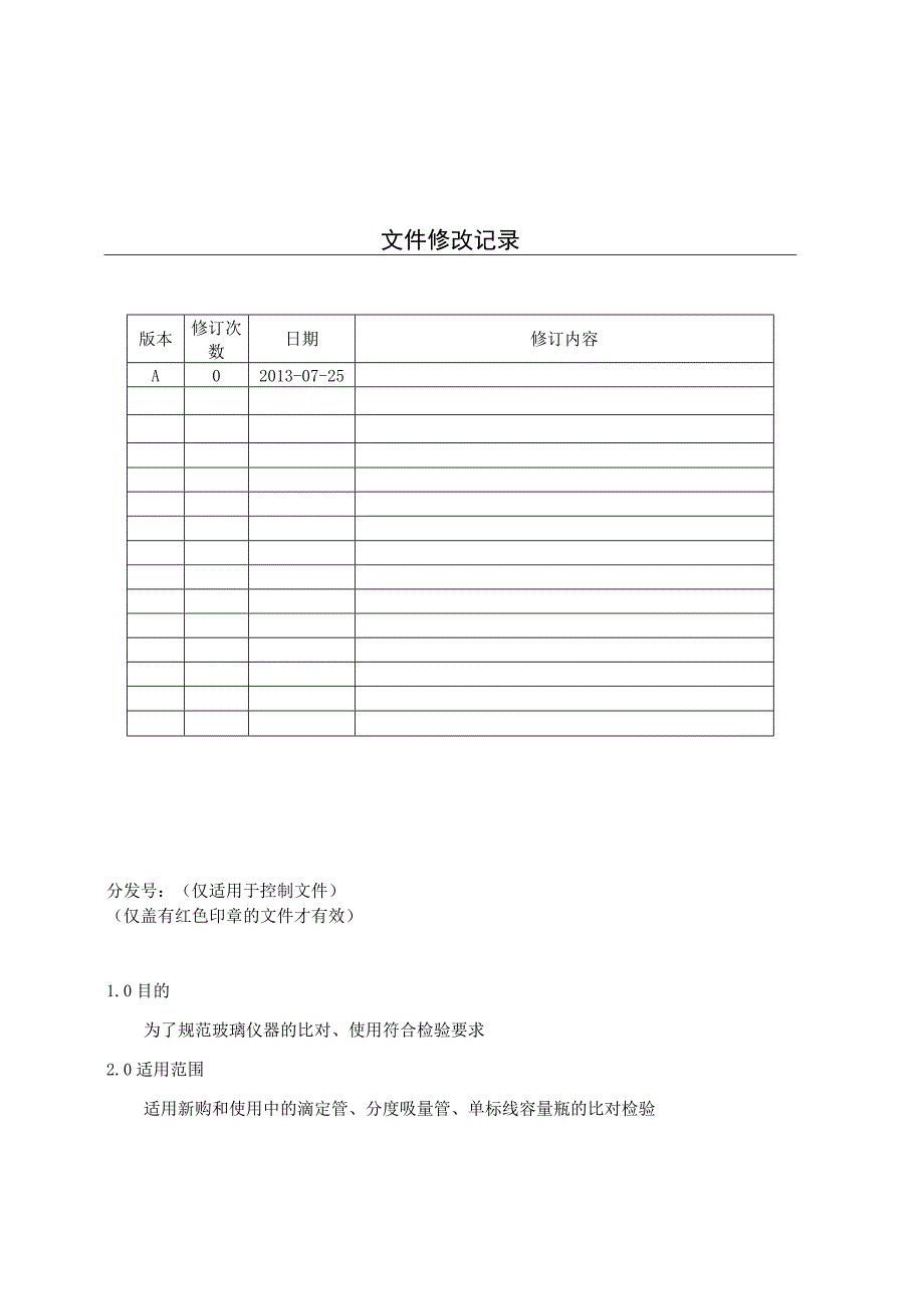 KJWI-QA-105 玻璃量器比对方法.docx_第1页