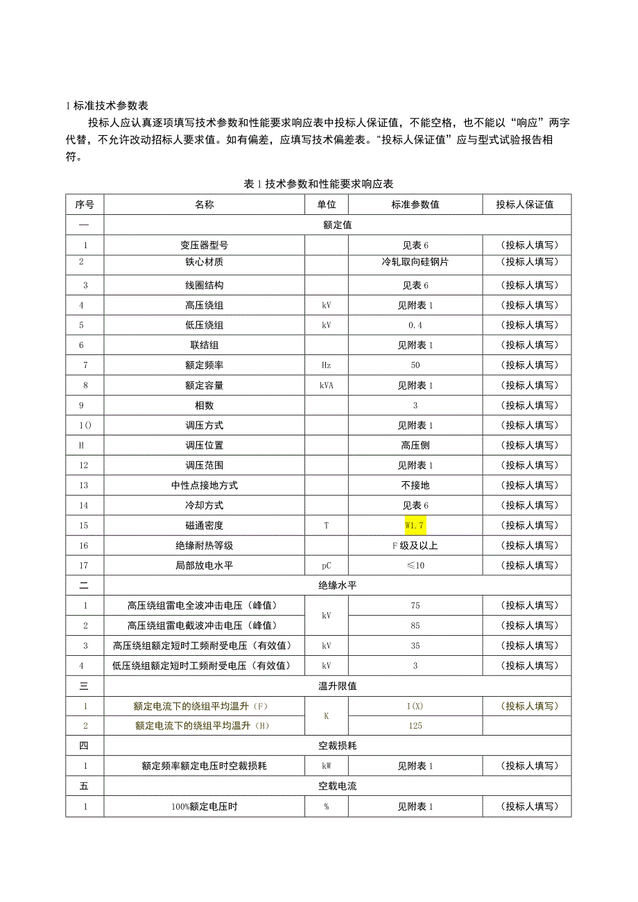 专用--10kV三相干式变压器专用技术规范(315-1000kVA).docx_第3页