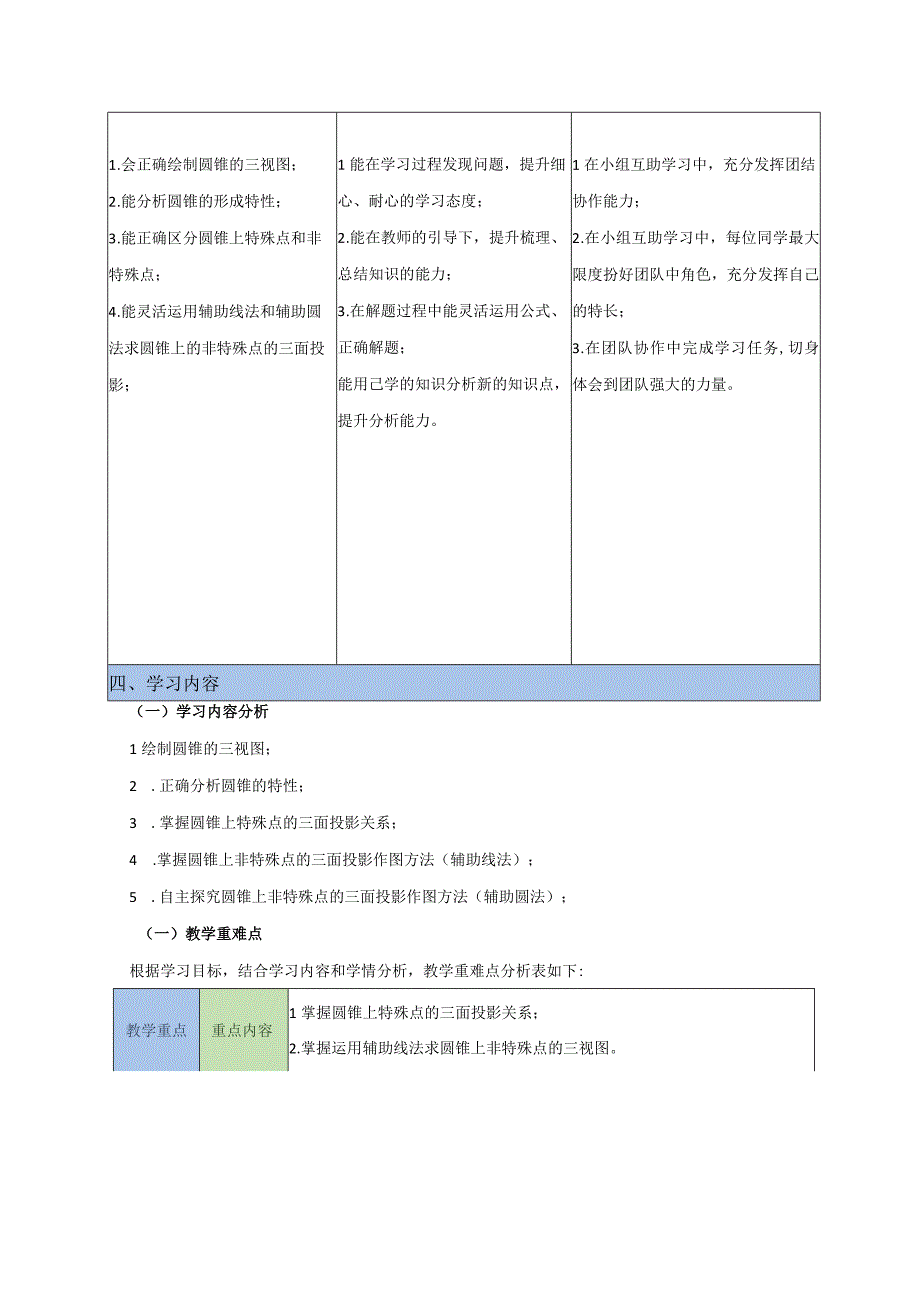 《点在圆锥上的投影》教学设计公开课.docx_第3页