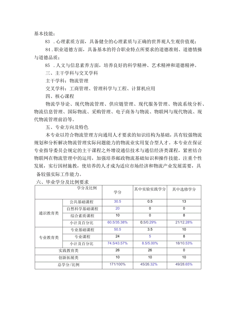 “物流管理”专业培养方案.docx_第2页