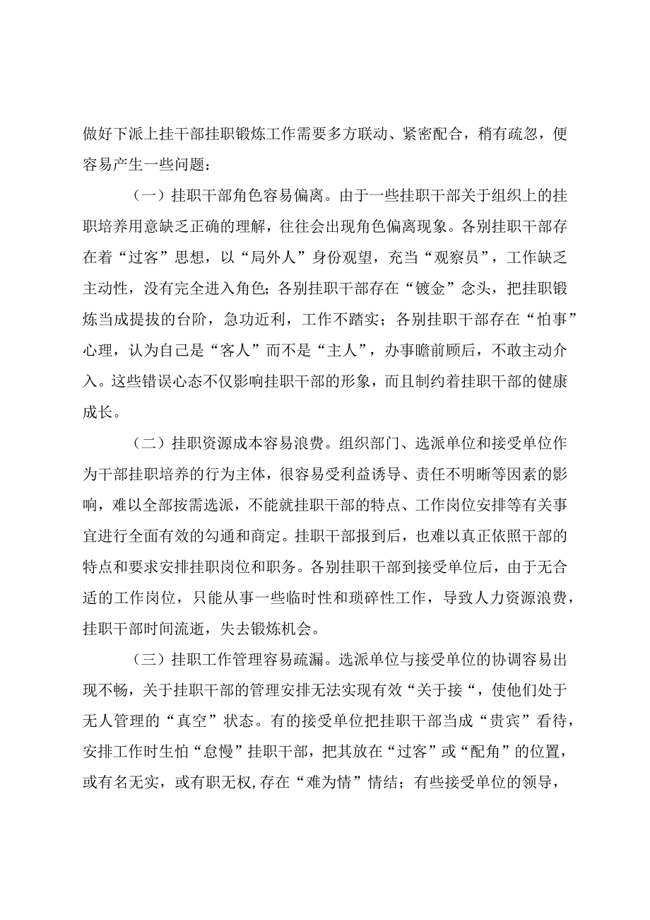 中青年干部下派挂职锻炼工作总结.docx_第3页