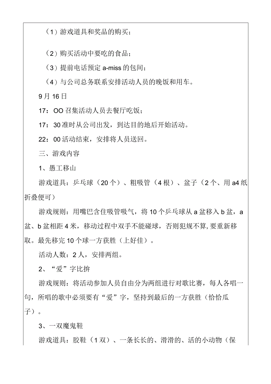 公司新员工娱乐联欢活动策划方案.docx_第2页