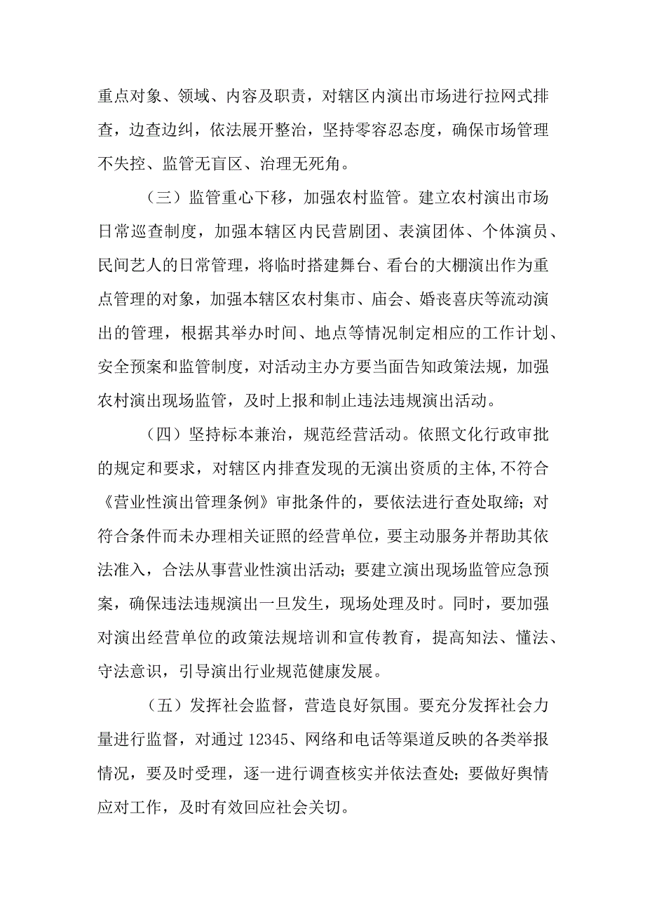 XX市演出市场专项整治行动实施方案.docx_第3页