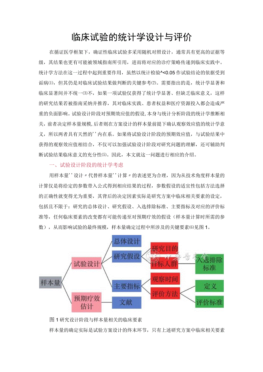 临床试验的统计学设计与评价.docx_第1页