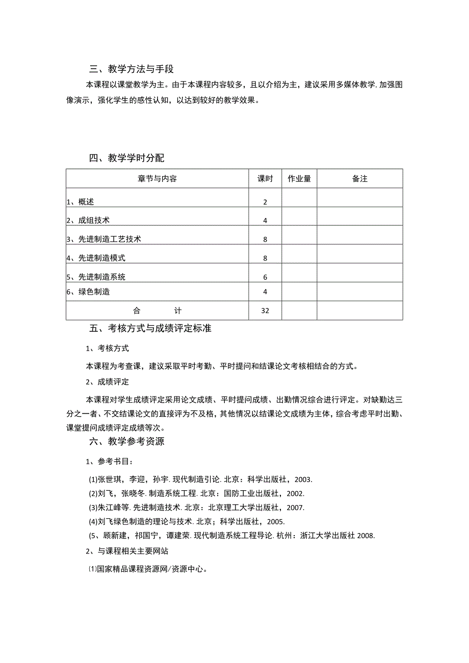 《现代制造技术》课程教学大纲.docx_第3页