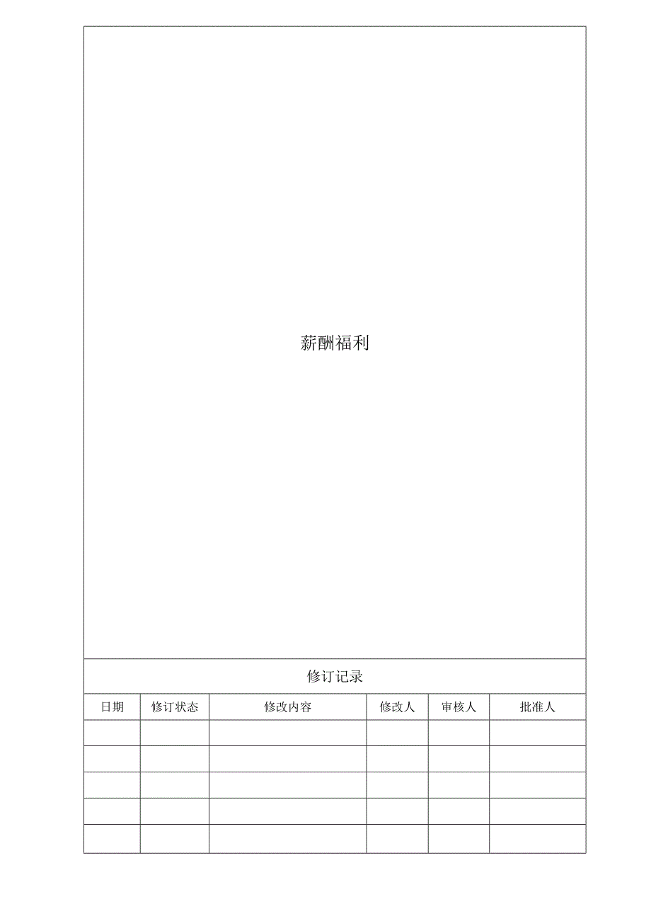 【实例】地产企业股份有限公司薪酬福利.docx_第1页