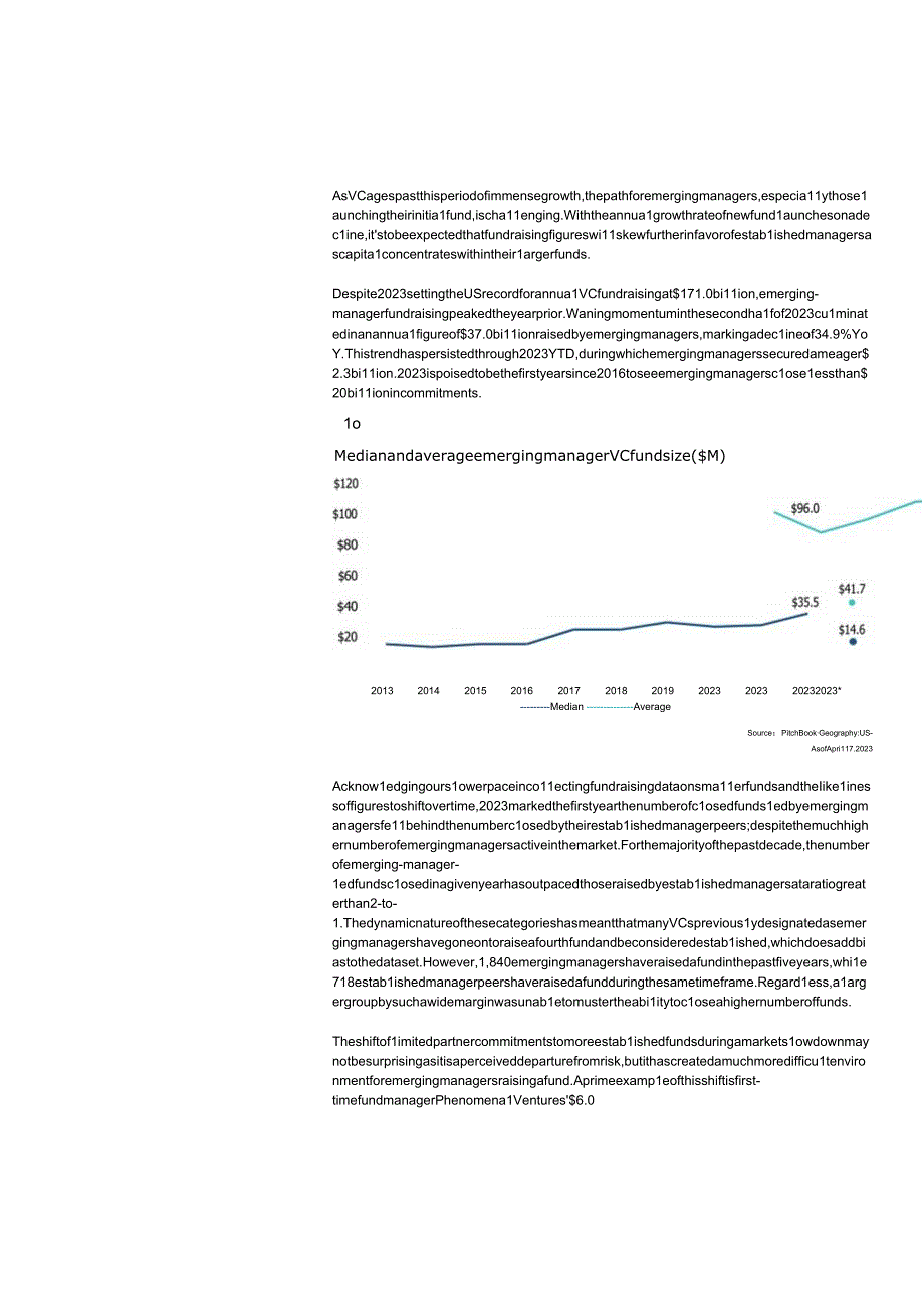 【行业报告】PitchBook：新兴管理者面临的挑战（英）-2023_市场营销策划_2023年市场报.docx_第3页