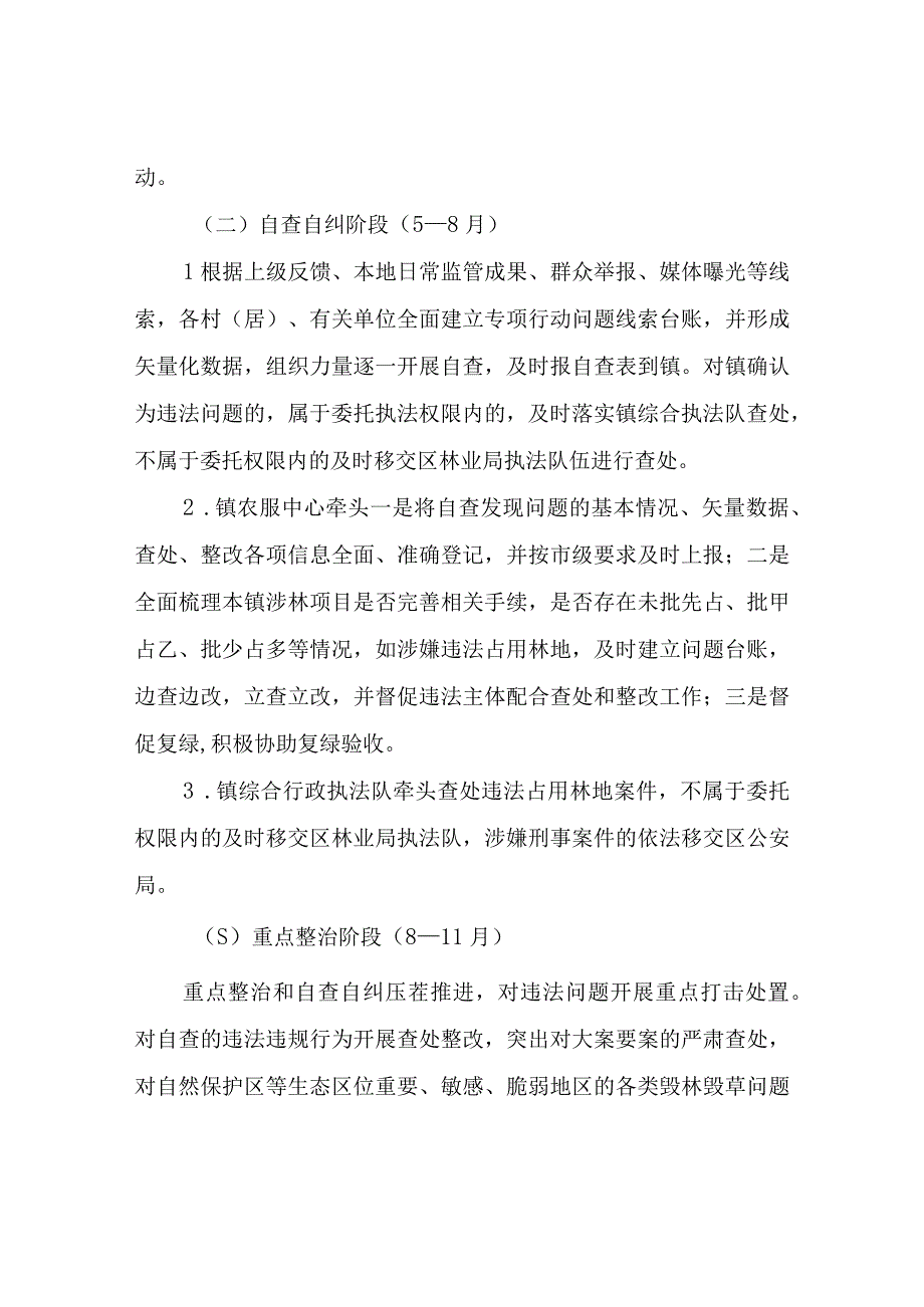 XX镇打击毁林毁草专项行动实施方案.docx_第3页