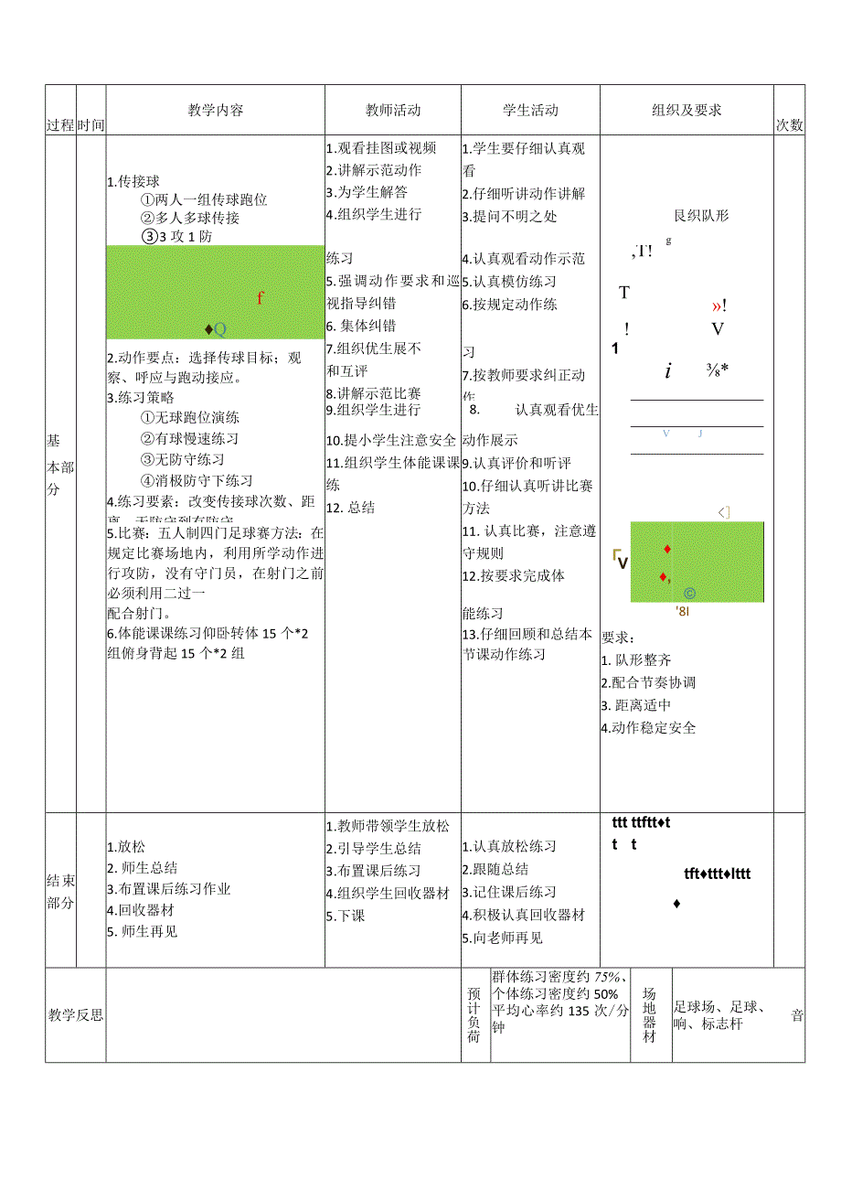 【新课标】水平四（初中）体育《足球个人战术基本练习》公开课教案.docx_第2页