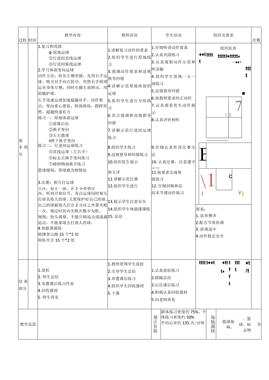 【新课标】水平四（初中）体育《篮球体前变向换手运球》公开课教案.docx_第2页