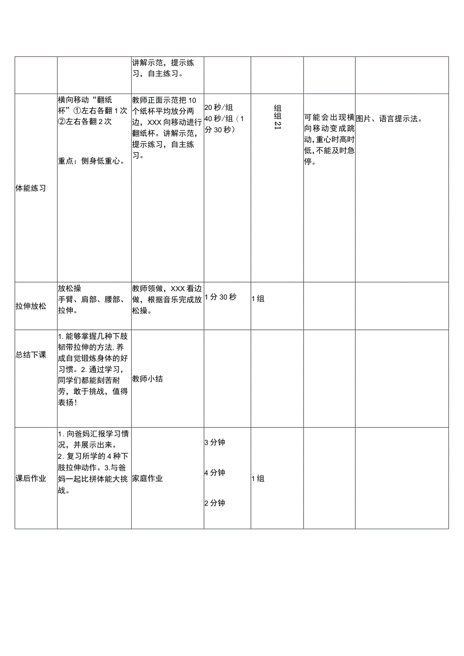 中小学二上二下下肢韧带拉伸与游戏公开课教案教学设计.docx_第3页