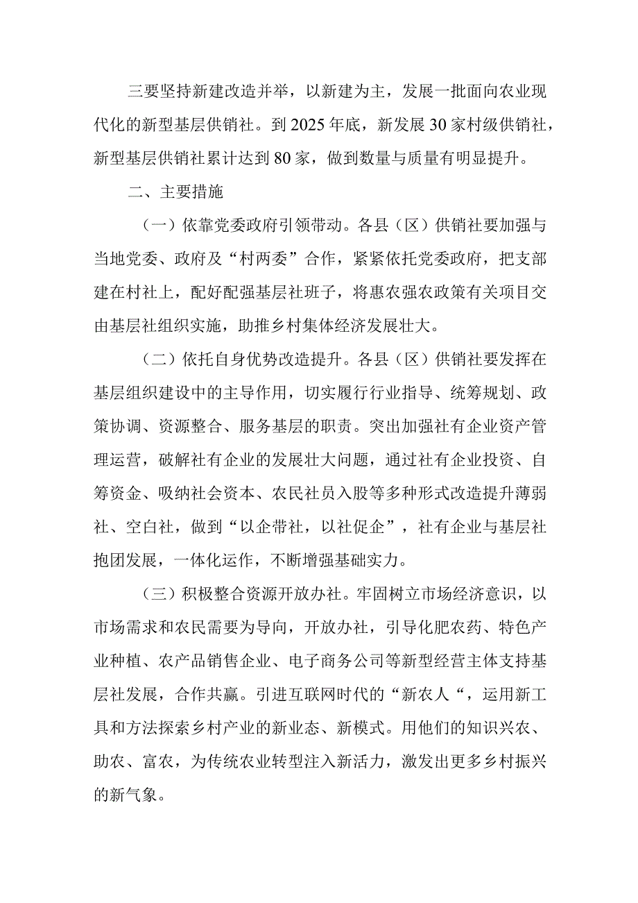 XX市村级供销社建设提升行动方案.docx_第2页