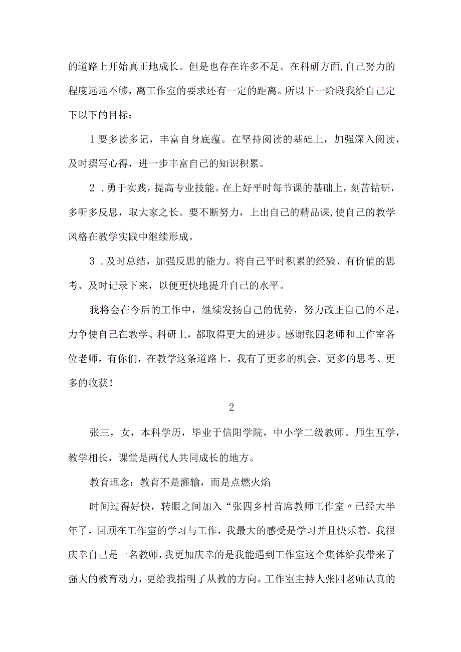 乡村首席教师工作室教师个人总结.docx_第2页