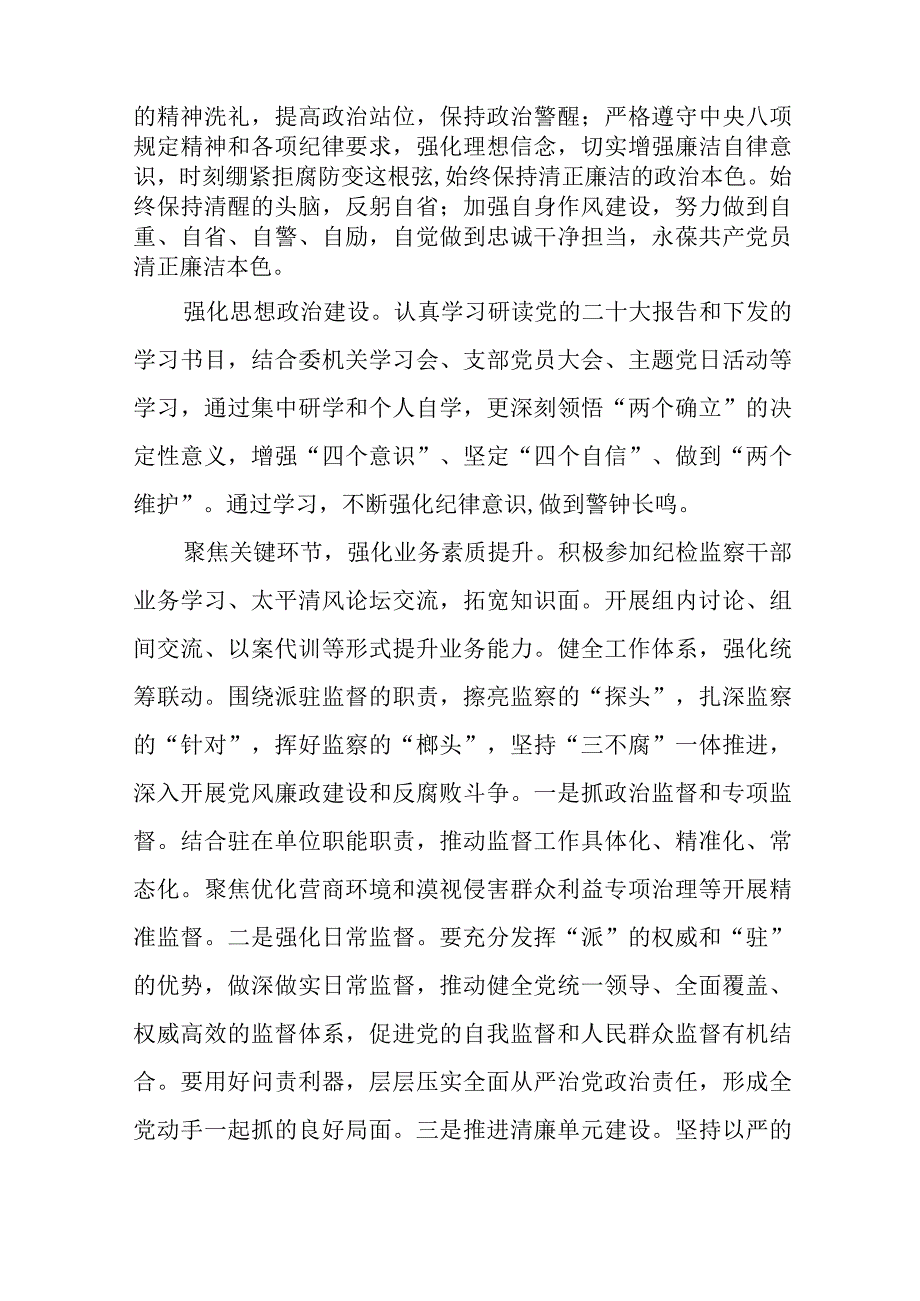 关于2023年纪检监察干部队伍教育整顿活动心得体会十四篇.docx_第3页