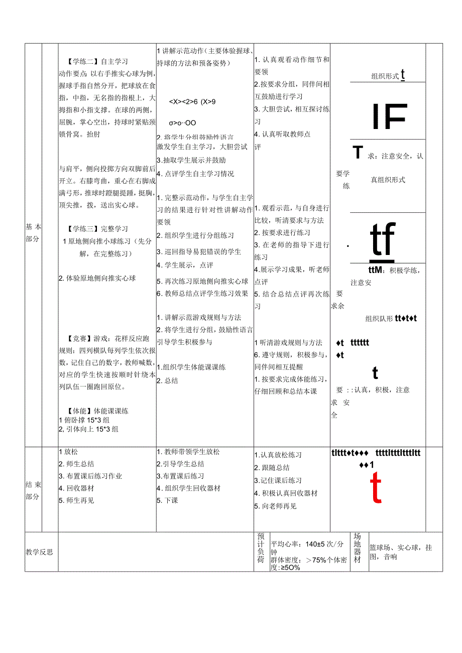 【新课标】水平四（初中）体育《原地侧向推实心球》公开课教案.docx_第2页