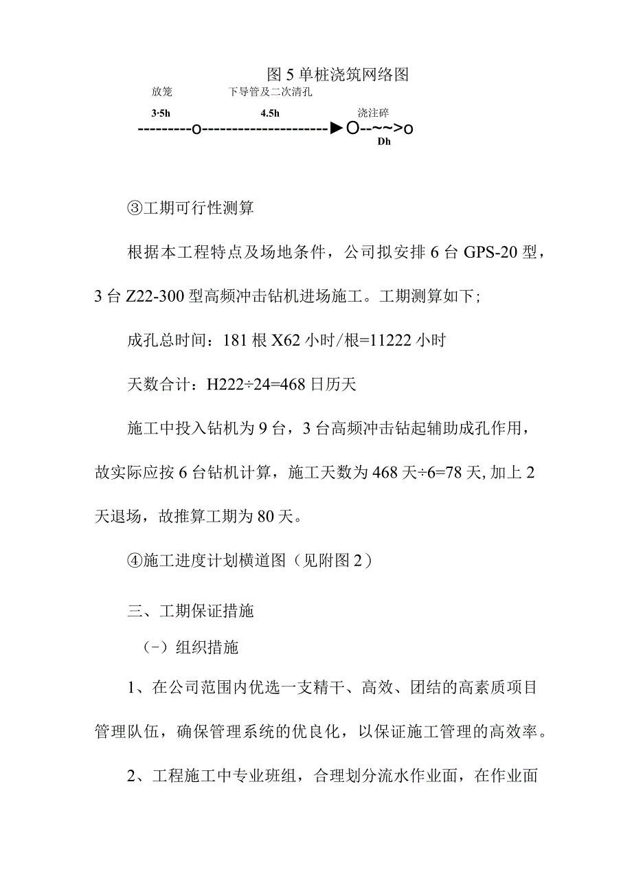 桩基工程施工进度计划与工期保证措施.docx_第3页